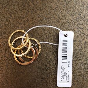 Ann Taylor stackable rings